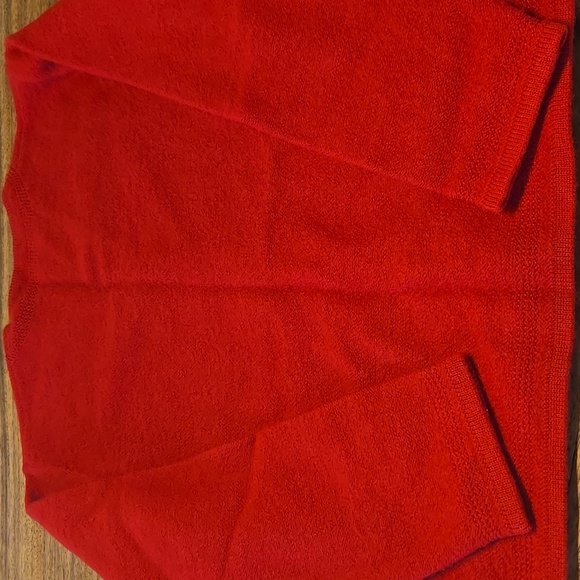 Red Pendleton Sweater - Picture 6 of 6